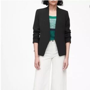 NWT Banana Republic Collarless Blazer